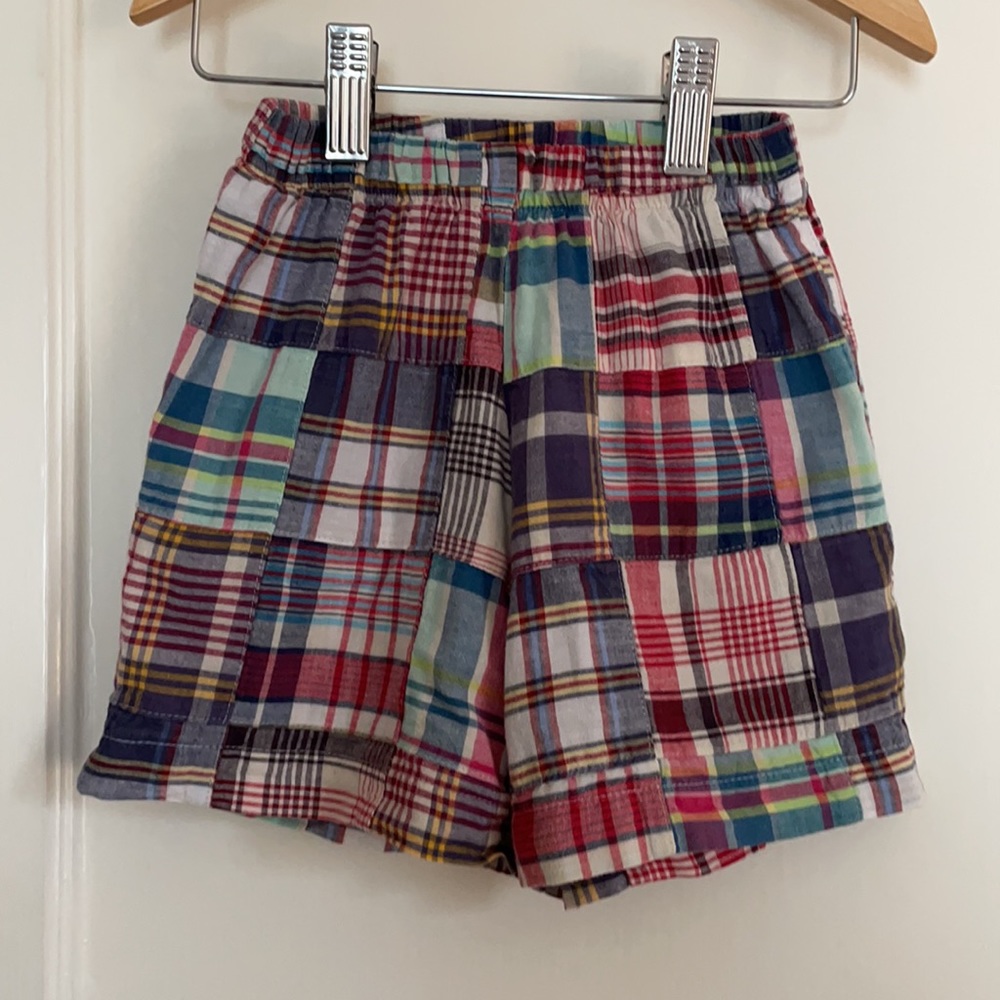 Bella bliss boys play shorts madras 2T